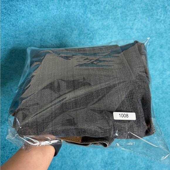 Vintage Y2K Request Jeans Men’s 32x34 Straight Leg Dark Wash Denim Stitched 2000 - Picture 16 of 16